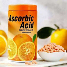 Load image into Gallery viewer, PATAR Ascorbic Acid TABLETS Vitamin C Orange Flavor 50mg (1000 Tablets)