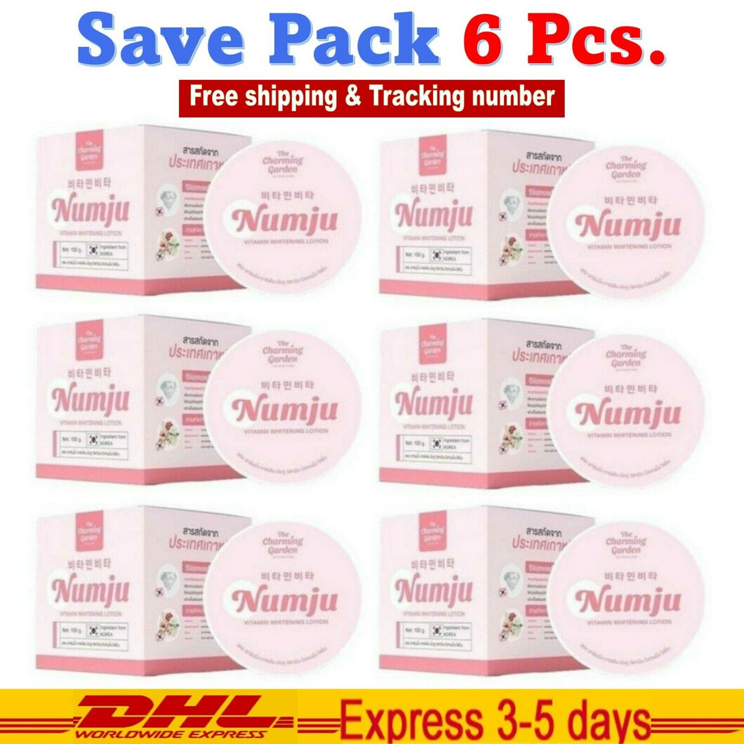6x Numju Lotion Vitamin Leavening Black Elbows Agent Skin Dark Armpits Radiant