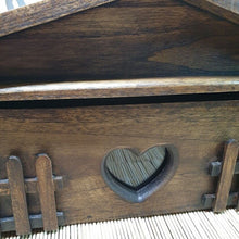 Load image into Gallery viewer, Mailbox Made From Teak Wood For Attach Front of House Strong &amp; Durable Letters