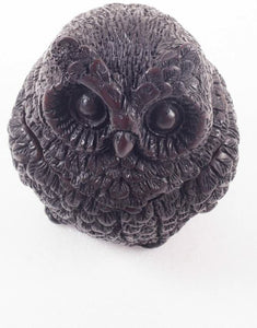 Owl Figurine Vintage Ashtray Resin Ash Holder Lid Cigarette Gift Decor Bird