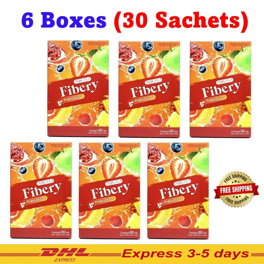 6x Primaya Fibery Detoxification Fibers Better Health Cleanse Toxins Slimming