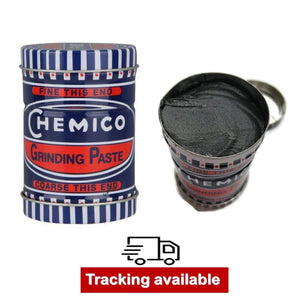 Chemico Valve Grinding Paste Fine Coarse Double End Tin Clean 100g