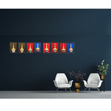 Load image into Gallery viewer, Ramayana 8 Frame Photo Portrait Decorations Photo Frame 3D Handmade wall hanging