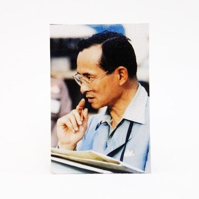 Majesty King Bhumibol Adulyadej Rama 9 Thailand Ver.12 pic Design Poster Magnet