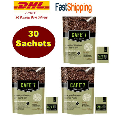 3x Cafe'7 Lega Coffee Weight Management White Kidney Bean Extract Slim Shape