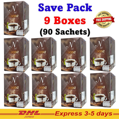 9x N ne' Cocoa Controls Hunger Delicious Full For a Long Time Detox Lose Weight