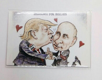 TRUMP USA FUNNY JOKE VER.12 pic Design Vintage Poster Magnet Fridge Collectible