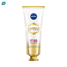 Load image into Gallery viewer, Nivea Luminous 630 Spot Clear Sun Protect SPF50 PA+++ Oil Control 40ml (2Pcs.)