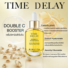 Load image into Gallery viewer, Time Delay Double C Booster Serum Reduce Blemishes Freckles Dark Spots Acne Skin