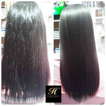 Load image into Gallery viewer, Hiso Keratin Set Charcoal Shampoo and Treatment Detox Reduce Loss Hair Strong