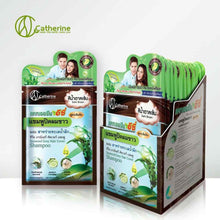 Load image into Gallery viewer, 12x Seaweed Grey Hair Cover Shampoo Catherine Dark Brown Ammonia Free Ezi Dye