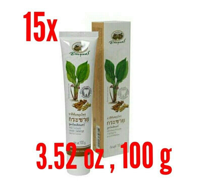 15 Bulbs Kaempferia Toothpaste Reduce Bad Breath Oral Care Prevent Tooth Decay