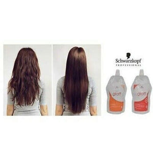 2 Set No.0 Schwarzkopf Glatt Hair Rebonding Straightening Straightener Cream