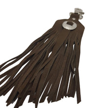 Load image into Gallery viewer, Leather Cowboy Key Chain Costume Idea Handcraft Keyring Fire Gift Accessory