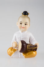 Load image into Gallery viewer, Thai Traditional Instrument Resin Classic Doll Costume Drum Collectible Decor