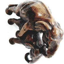 Load image into Gallery viewer, Resin 2 Elephant Sculpture Carved Figurine Antique Decor Collectibles Hand Craft