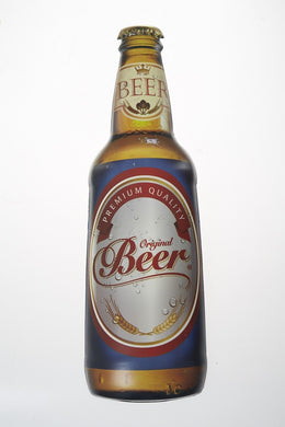 Bottle Plate Original Beer Poster Idea Metal Wall Sign Bar Pub Club Plaque Decor