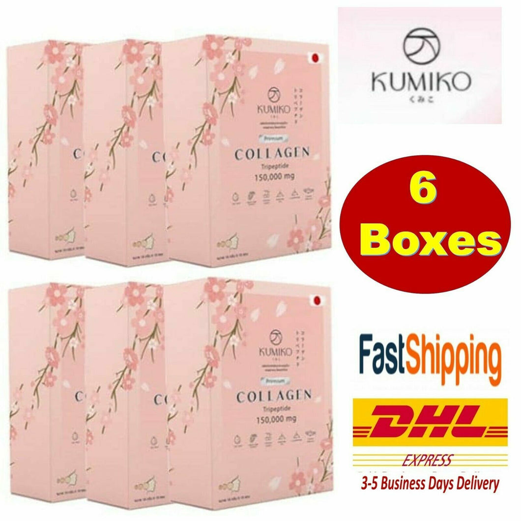 6x KUMIKO Collagen Premium Natural Ingredients Skin Radiant Younger Antioxidant