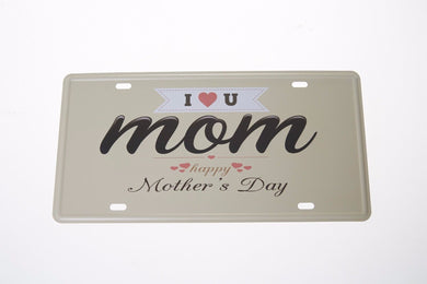 Metal Plate Retro Decor Mother's Day Gift Wall Decor Vintage Quotation Plaque
