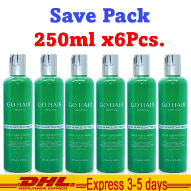 6x Go Hair Silky Seaweed Nutrients Leave-On Damaged Hair Treatment 250ml