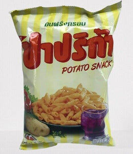 Thai Snack PAPRIKA Potato Original Crispy Delicious Chewy Crunchy 65g x 20 Pack