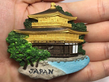Load image into Gallery viewer, Golden Temple, JAPAN SOUVENIR RESIN 3D FRIDGE MAGNET SOUVENIR TOURIST