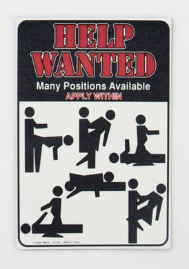 HELP WANTED pic Design Vintage Poster Magnet Fridge Collectibles Home