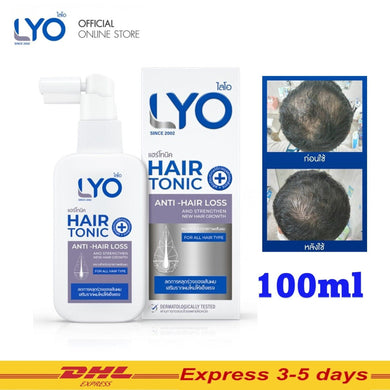 LYO Hair Tonic scalp care products Prevent Hair Loss Beard Side Burn Natural