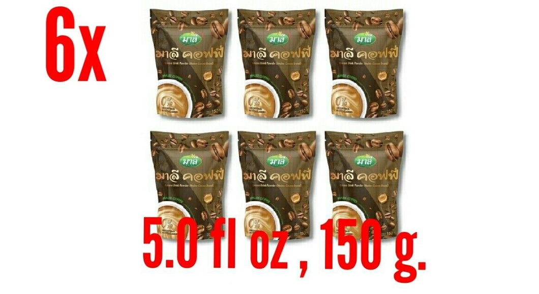 6x Health Instant Coffee 3 in 1 Drink Powder Slimming Weight Management No Sugar