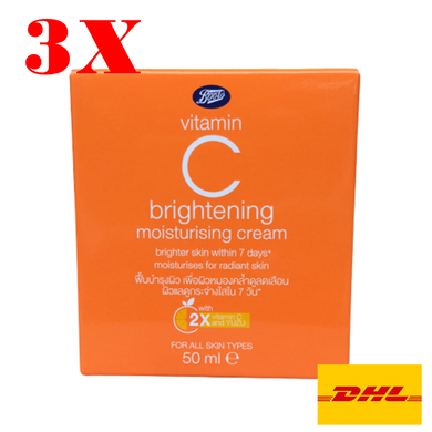 3X Vitamin C Brightening Moisturising Discoloration Cream Sensitive Skin Care