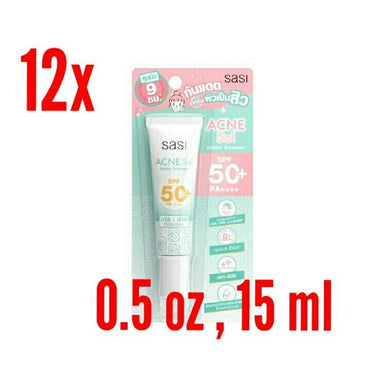 12x Nourishing moisturizer Acne Comfort Sunscreen SPF50+ PA++++ Face smooth skin