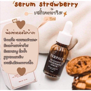 6x Serum Strawberry Yerpall Reduce Acne Skin Healthy Smooth Aura Radiant 15ml
