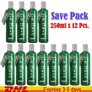 12x GO HAIR Silky Seaweed Nutrients Dry & Damaged Hair Restoring Hair 250ml DHL