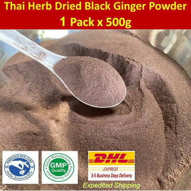 Thai Herbal Freeze Dried Black Ginger Powder 100% Natural 500 Gram