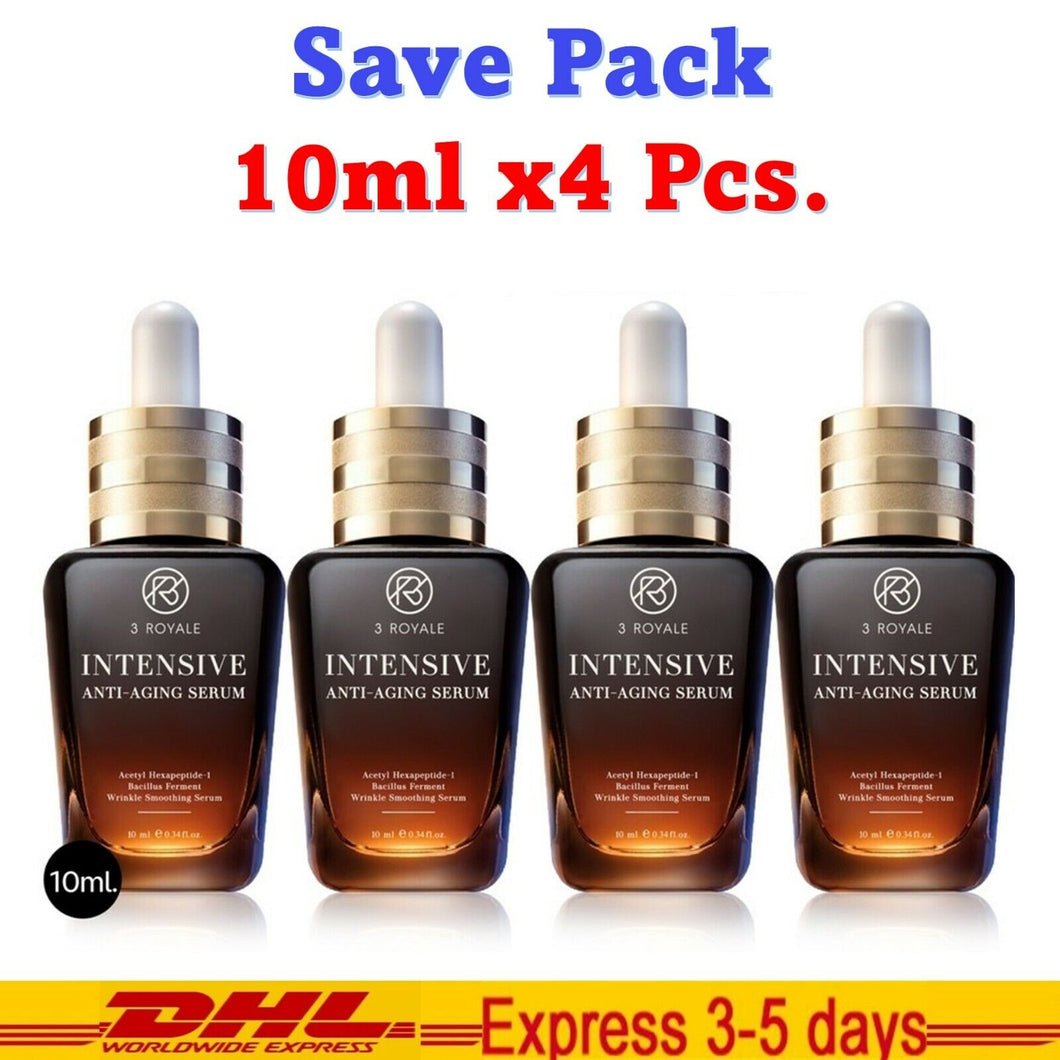 4x Botox Serum 3Royale Intensive Anti-Aging Reduce Wrinkles lift V-Shape 10ml