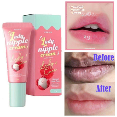 Coriko Lady Nipple Cream Lychee Lip Natural Lady Care 7g