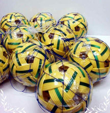 Load image into Gallery viewer, Rattan ball sepak takraw kick volleyball new training sport game yellow green