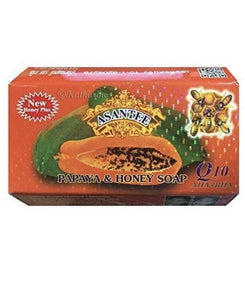 12x Asantee Thai Papaya Herbal Skin Lightenin whitening soap bar hand soap 125 g