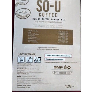 6x SO U COCOA COFFEE Drink Weight Control Speed Up Metabolism Burn Excretion