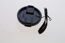 Load image into Gallery viewer, Skull Red Front Lens Cap 58mm. Cover Nikon Canon Pentax Sony Lumix Design