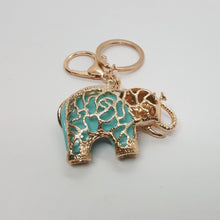 Load image into Gallery viewer, Elephant Keyring Adorn Beauty Charm cute keychain animal lover Thailand Ver.11