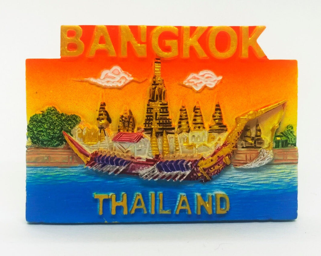 Bangkok Wat Phra Kaew 3D resin Magnet Handmade in Thailand Collectibles