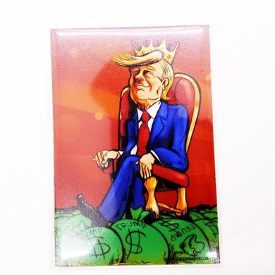 TRUMP USA FUNNY JOKE pic Design Vintage Poster Magnet Fridge Collectible