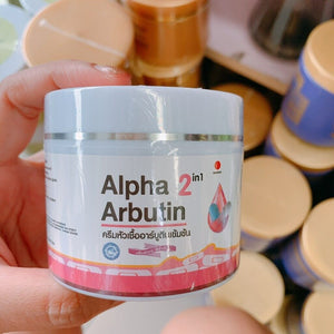 8X Alpha Arbutin 2in1 Concentrated Cream Intensive Body Skin Radiant Aura 100g