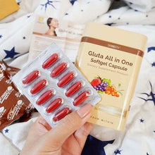 Load image into Gallery viewer, 3x Gluta All in one Anti Aging Reduce Acne Detox Toxin Healthy Smooth Aura Skin