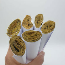 Load image into Gallery viewer, 60x Dry Banana Leaves Thai Vintage Natural Roll Rolling Tobacco Cigarette Paper