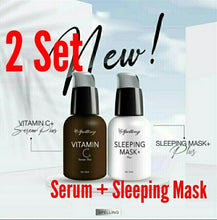 Load image into Gallery viewer, 2 Set Spelling Serum Vitamin c &amp; Sleeping mask For Face Mask Anti Aging Wrinkle
