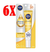 Load image into Gallery viewer, 6X Nivea Sun Protect &amp;White SPF50+ PA+++ White Repair Serum perfect uv sunscreen