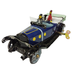 Car Tin Toy Vintage Collectible Clockwork Tin Toy Decor Gift