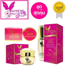 Load image into Gallery viewer, 3Set Mache&#39;re Collagen Gold Serum - Sunscreen Facial Care Radiant SPF50 PA+++